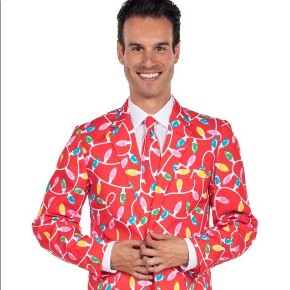 Christmas Suit by Tipsy Elves. Worn twice